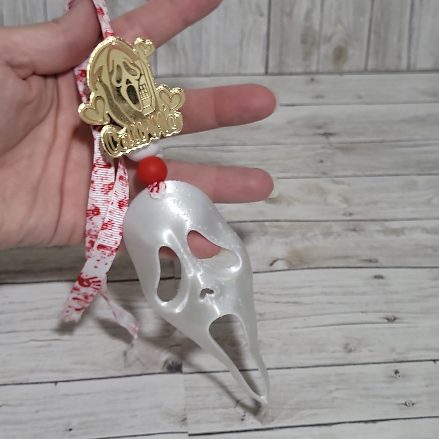 Ghost Face car freshener