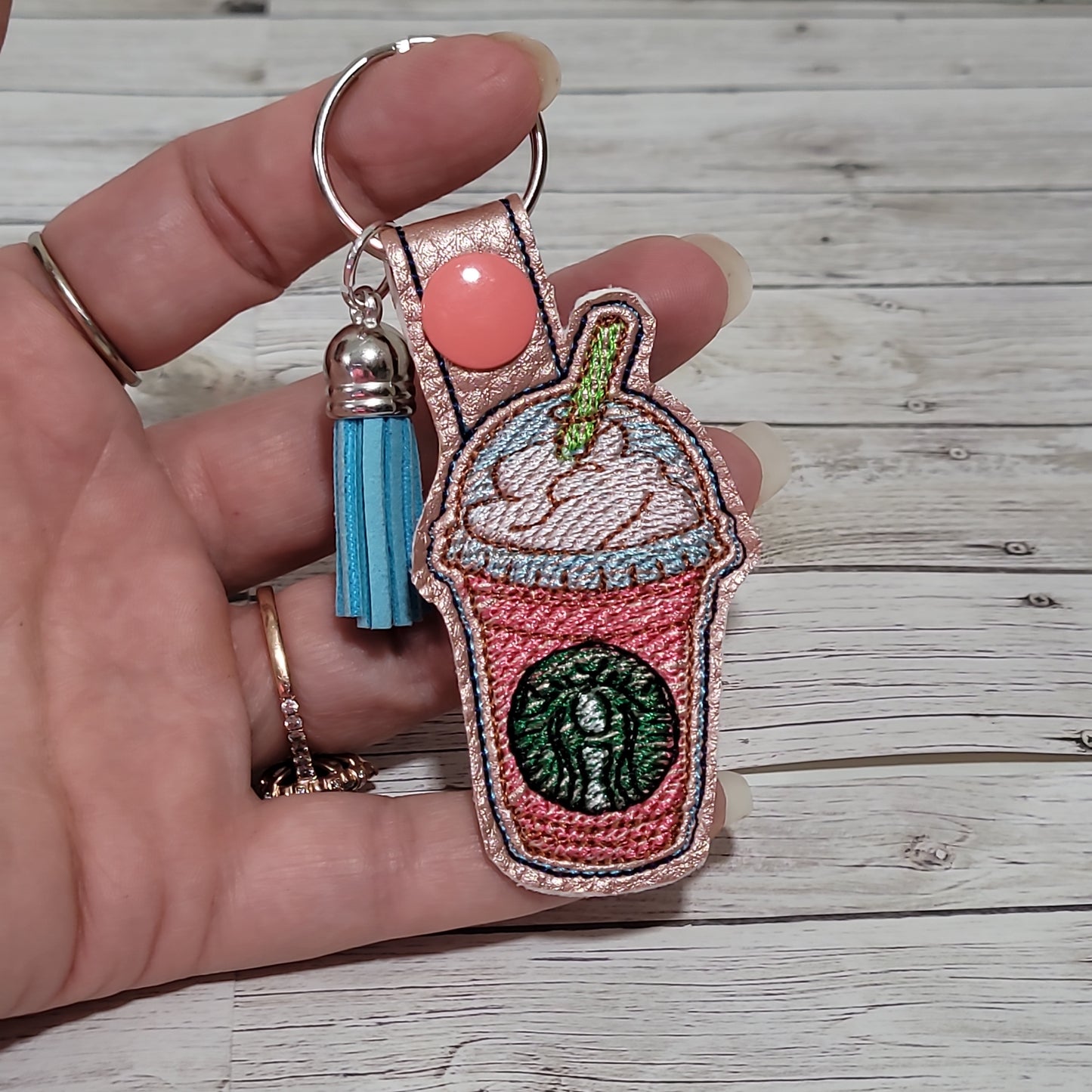 Frappe cup Keychain