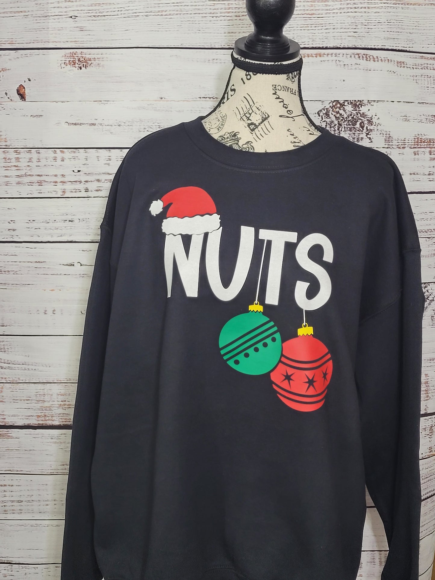 Funny Couples Christmas Sweater Set – “Chest” & “Nuts” Holiday Pullover Duo 🎄😂