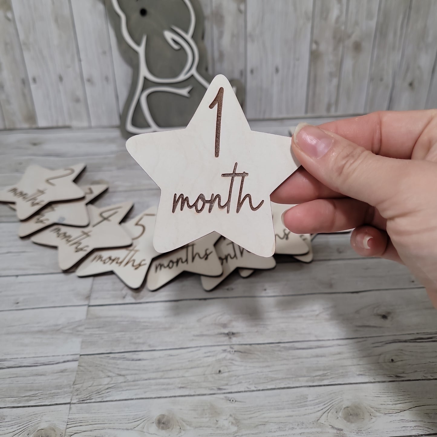Elephant baby milestone