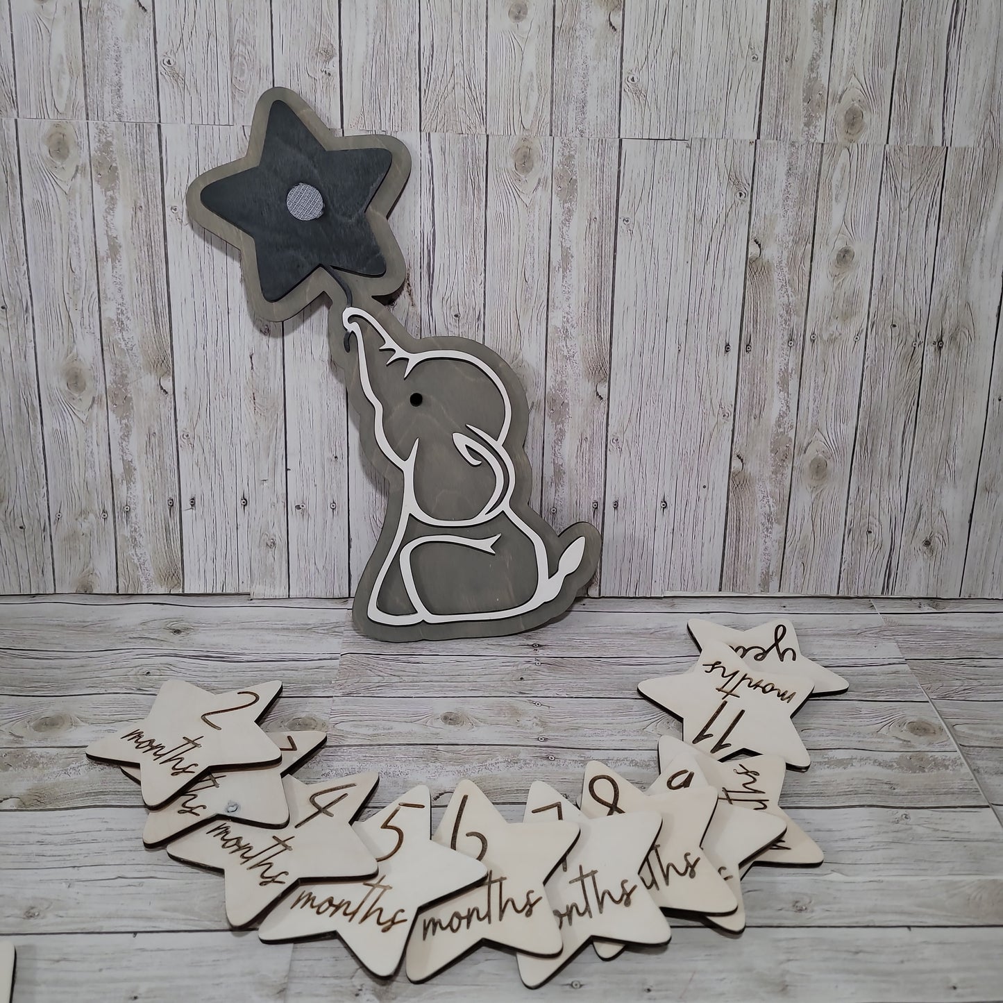 Elephant baby milestone
