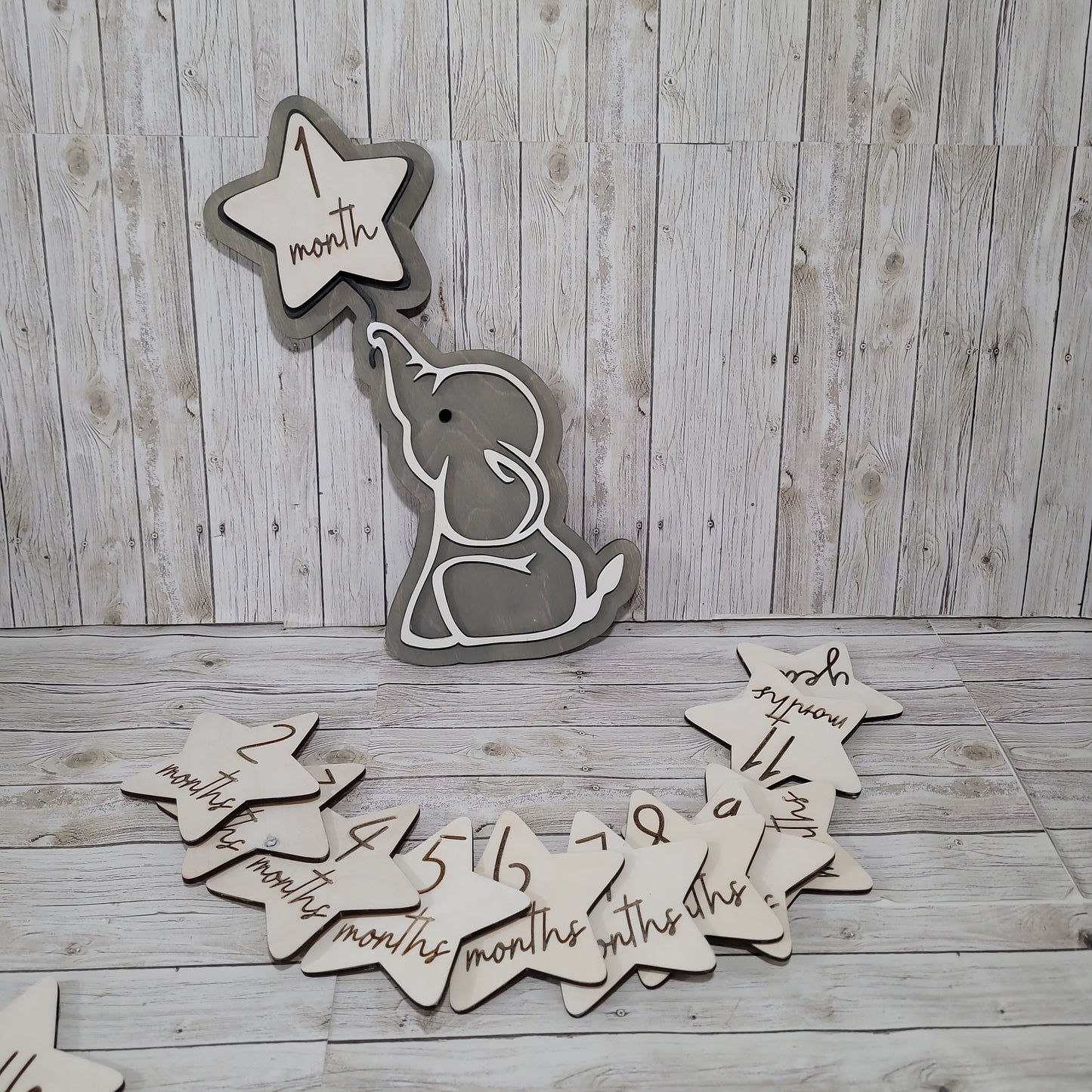 Elephant baby milestone