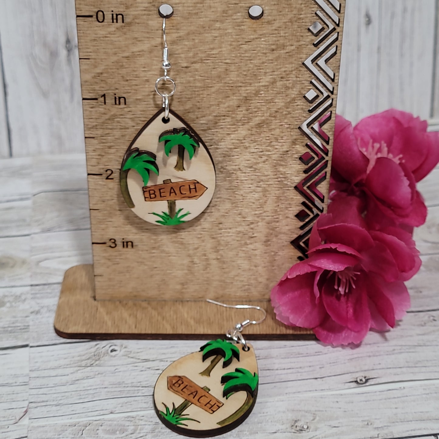 Palm Tree Earring