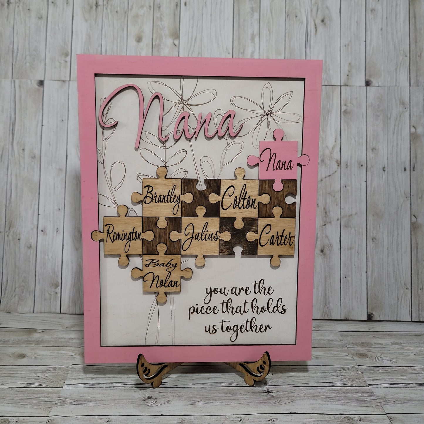Mom Puzzle sign