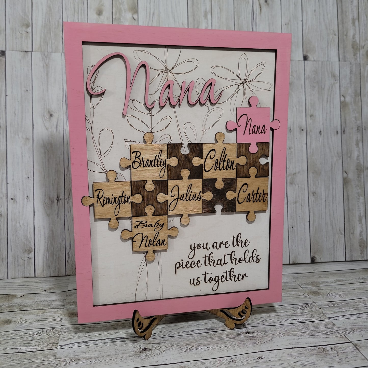 Mom Puzzle sign