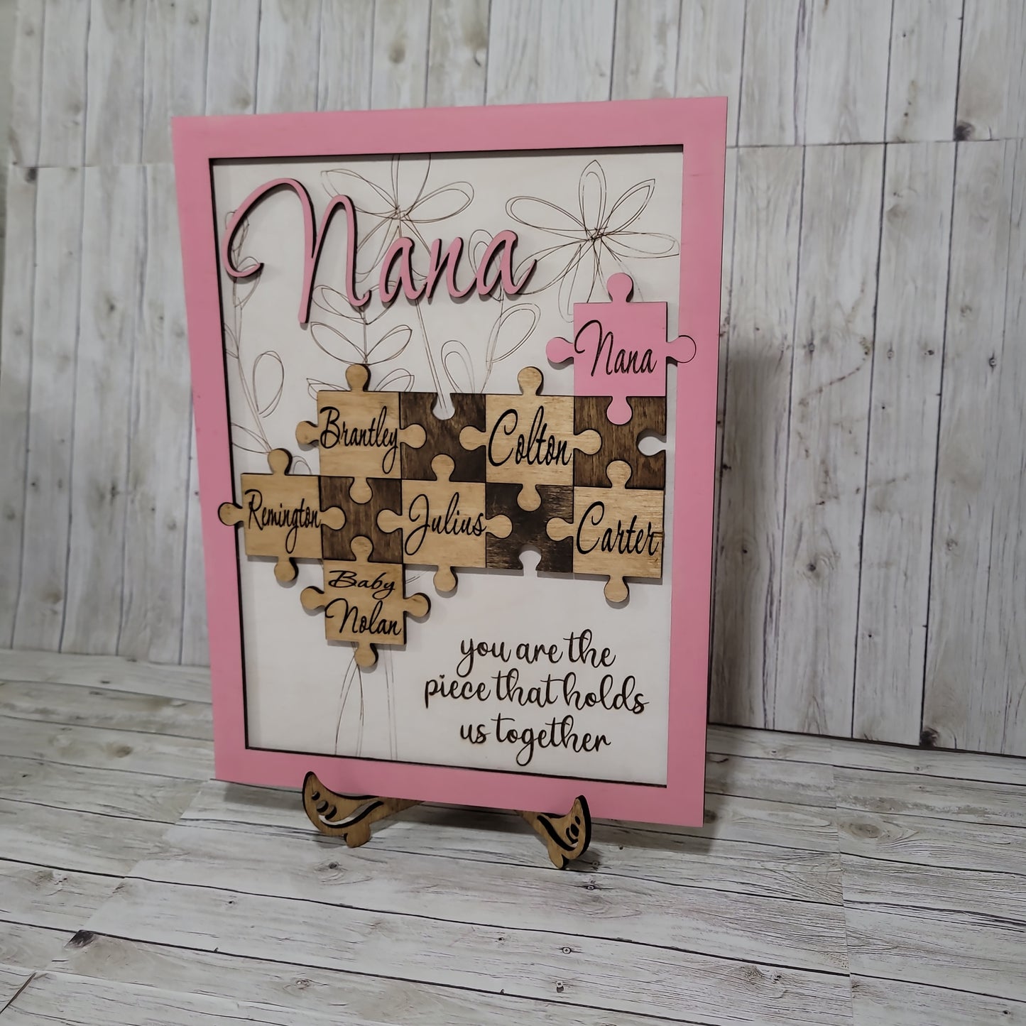 Mom Puzzle sign