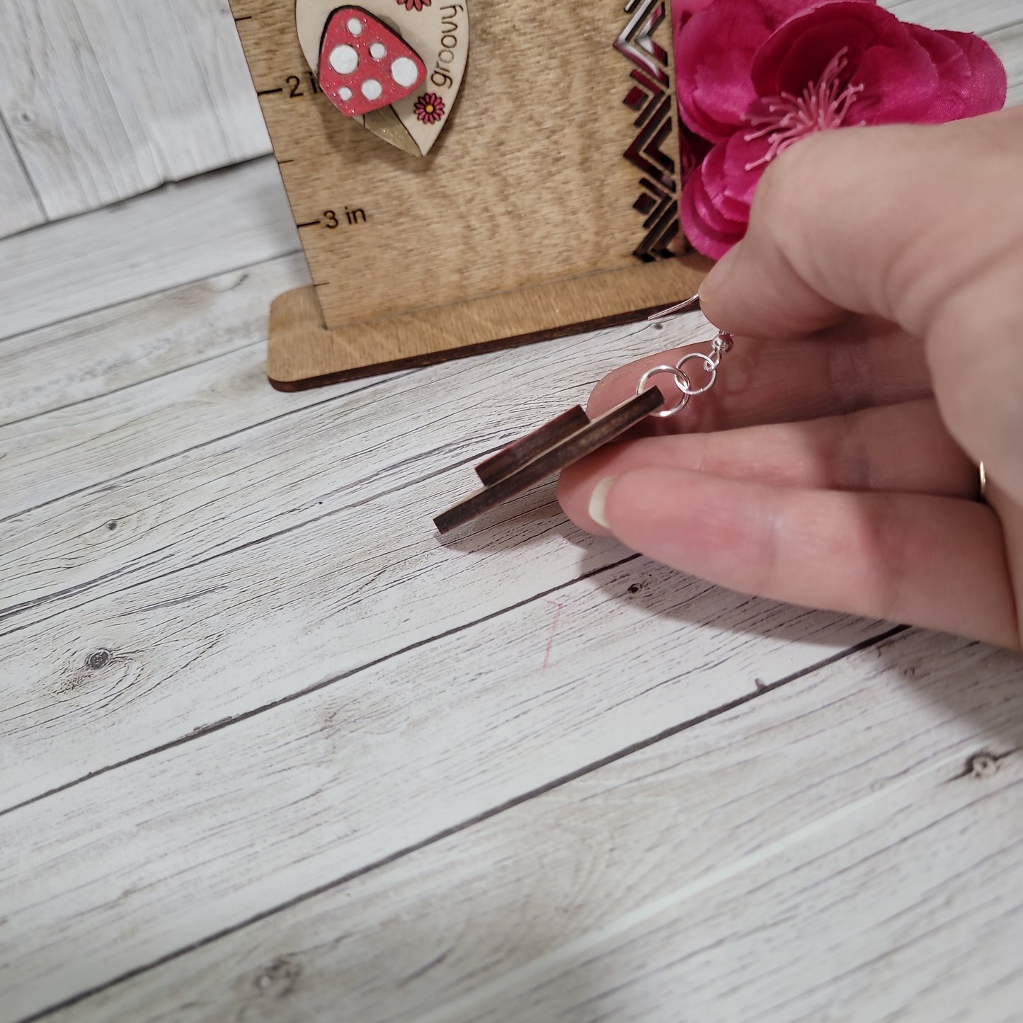 Mushroom Earrings/Groovy Earrings