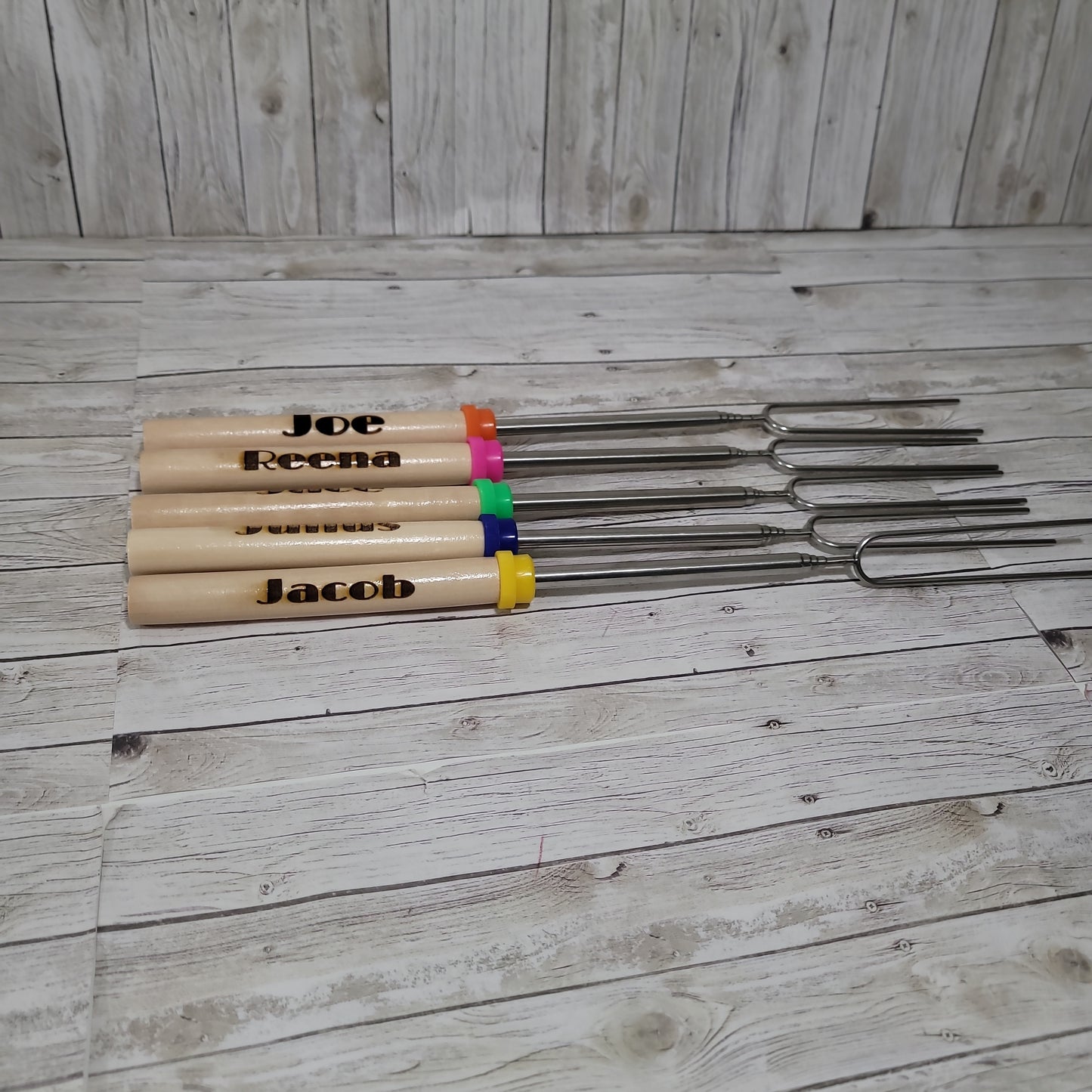 Personalized S'more sticks