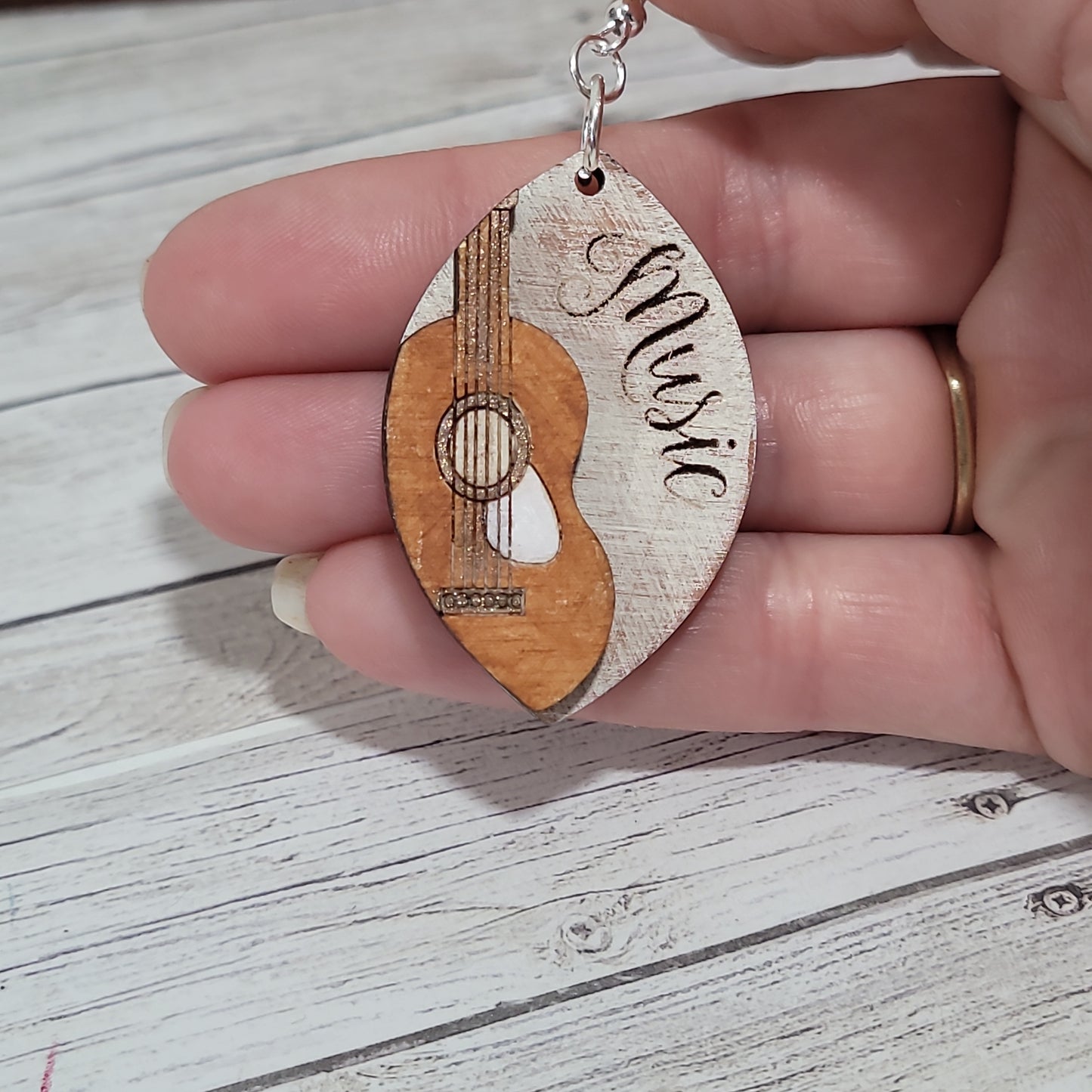 Guitar Earrings, Music Earrings