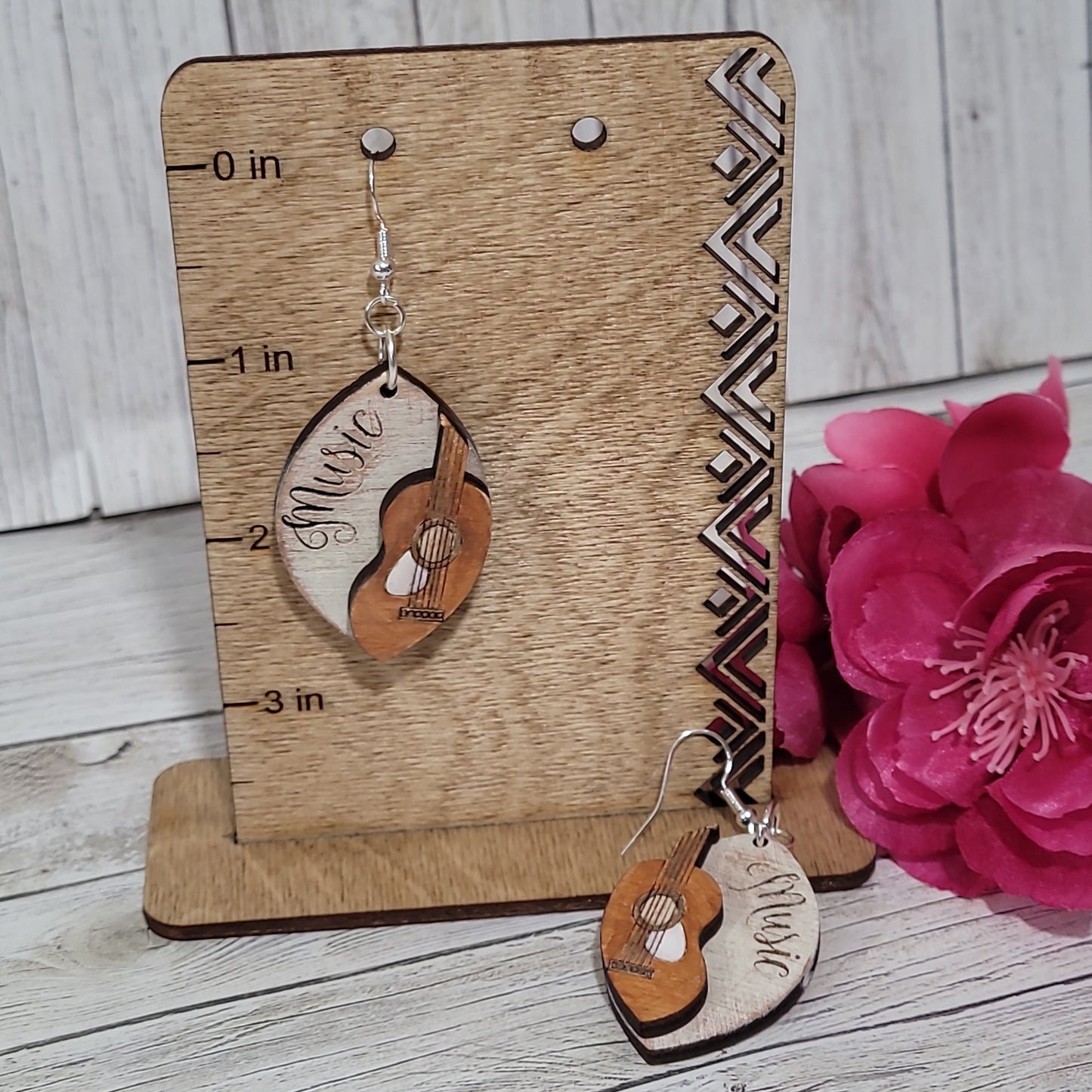 Guitar Earrings, Music Earrings