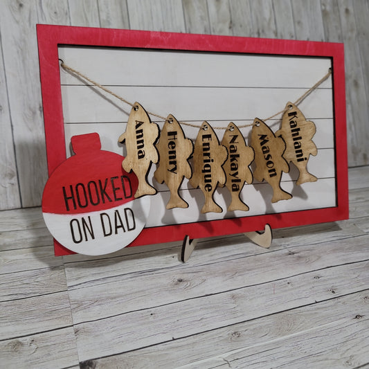 Hooked on Dad, Fathers Day Gift
