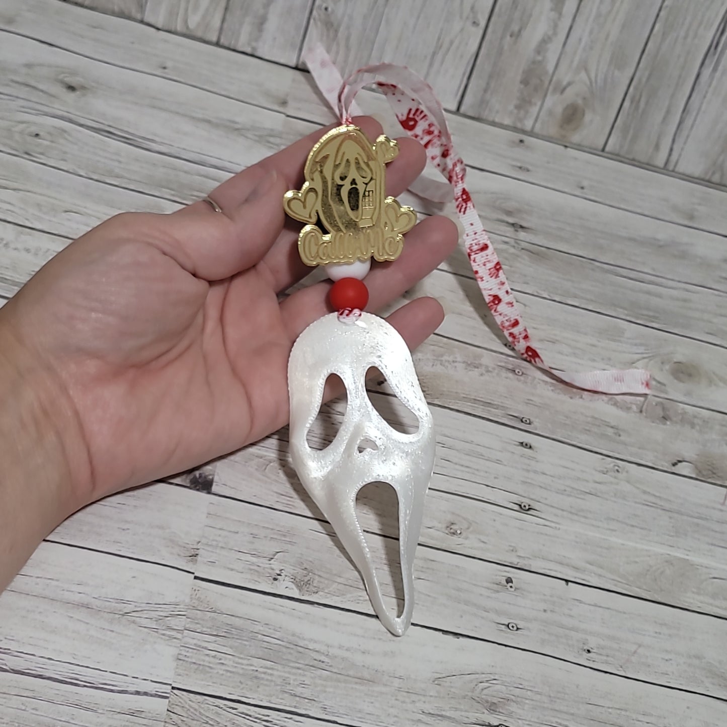 Ghost Face car freshener