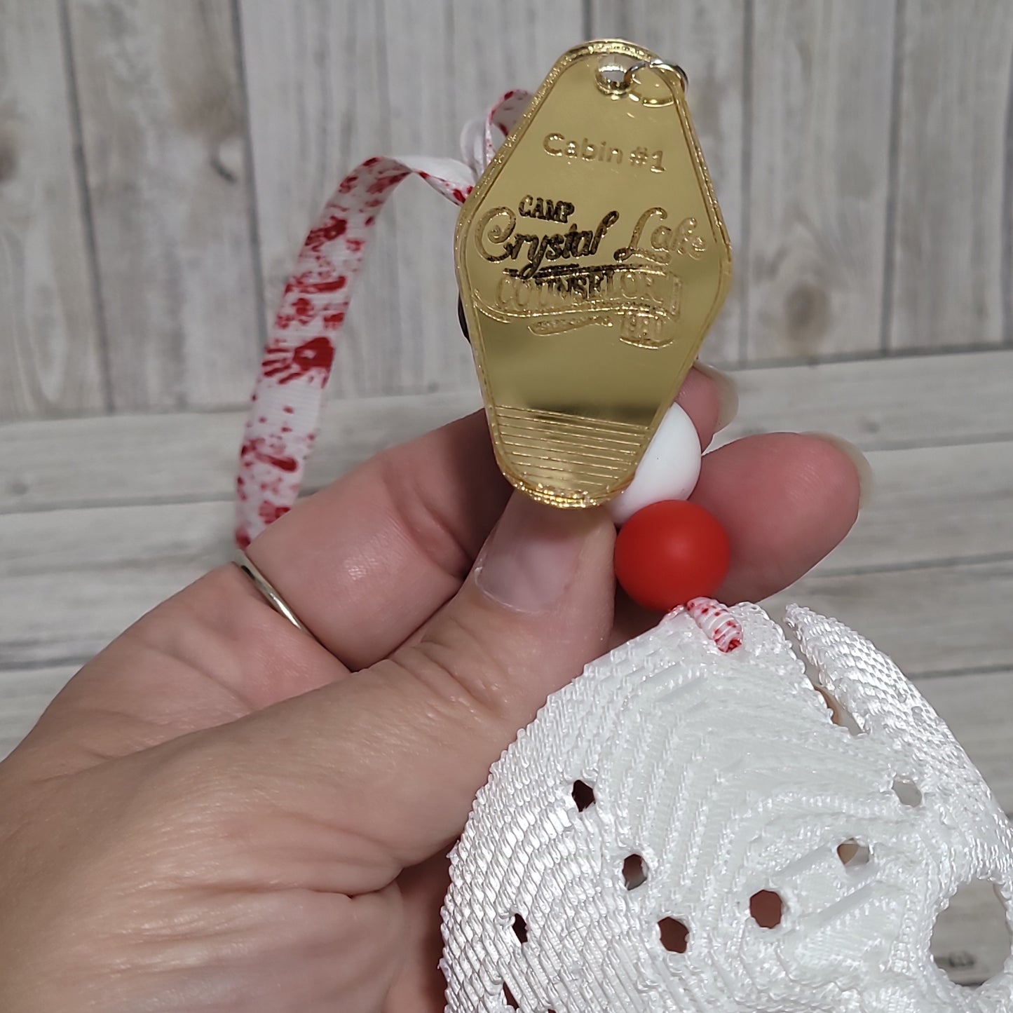 Camp crystal Lake car freshener/Jason Voorhees Review Mirror Charm