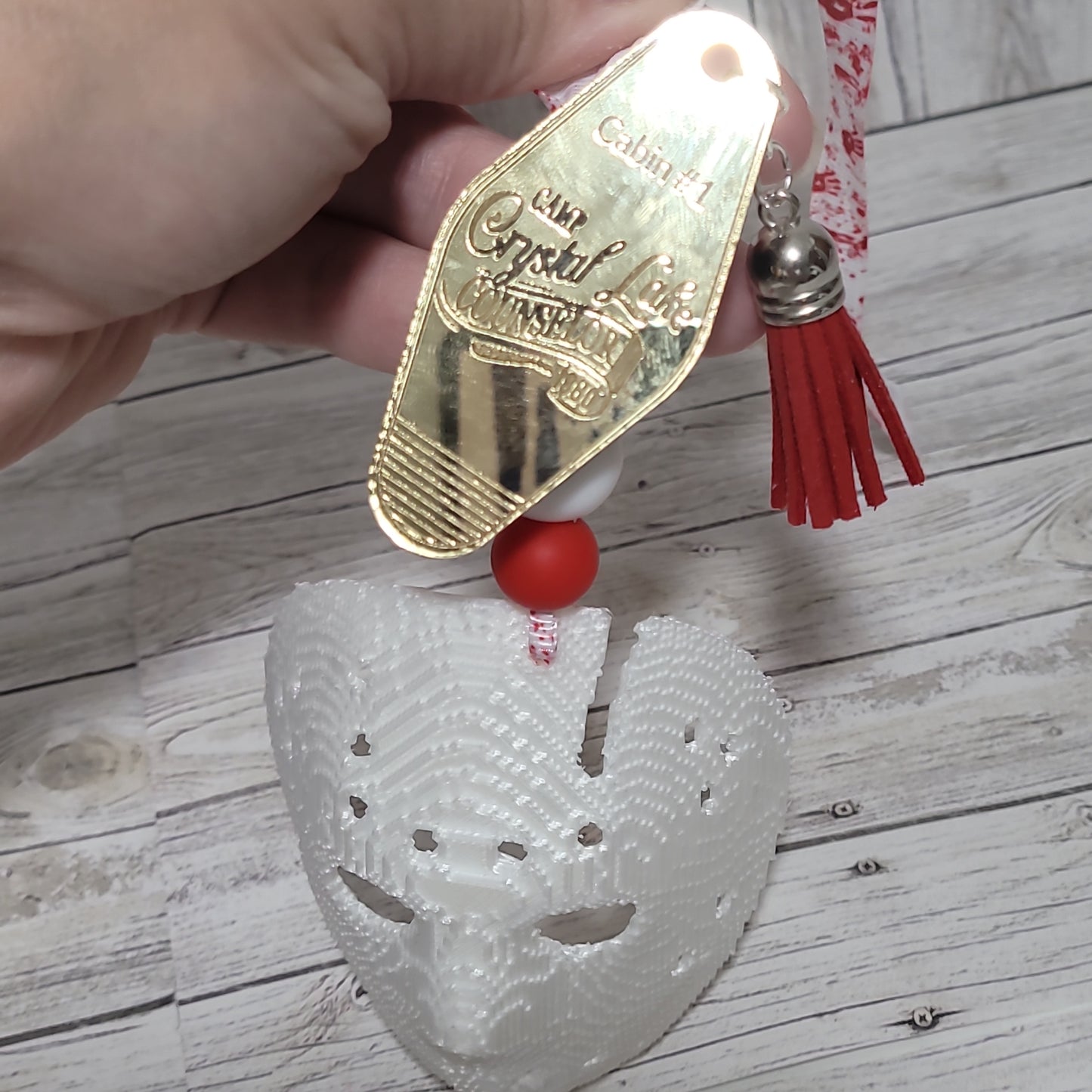 Camp crystal Lake car freshener/Jason Voorhees Review Mirror Charm