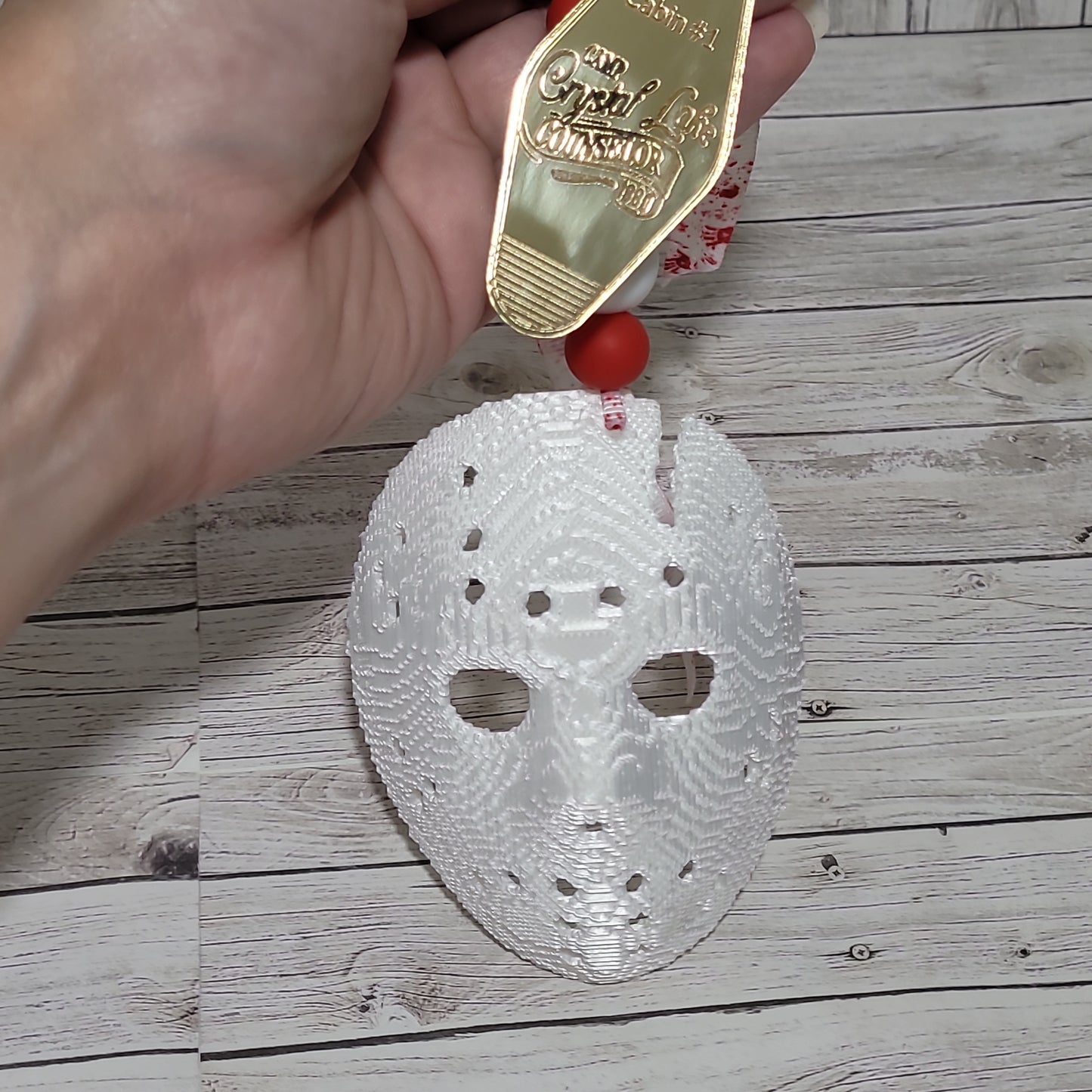 Camp crystal Lake car freshener/Jason Voorhees Review Mirror Charm