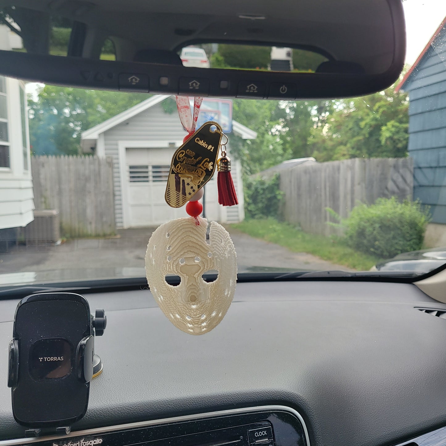 Camp crystal Lake car freshener/Jason Voorhees Review Mirror Charm