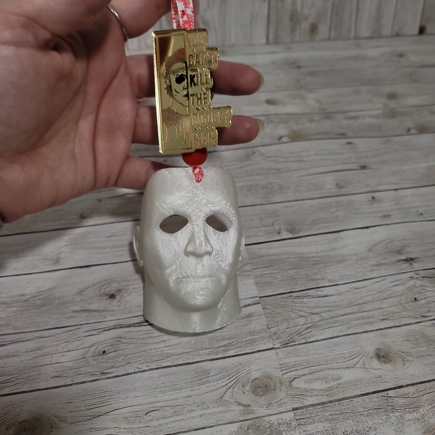 Halloween Review Mirror Charm/ Michael Myers Car Freshener