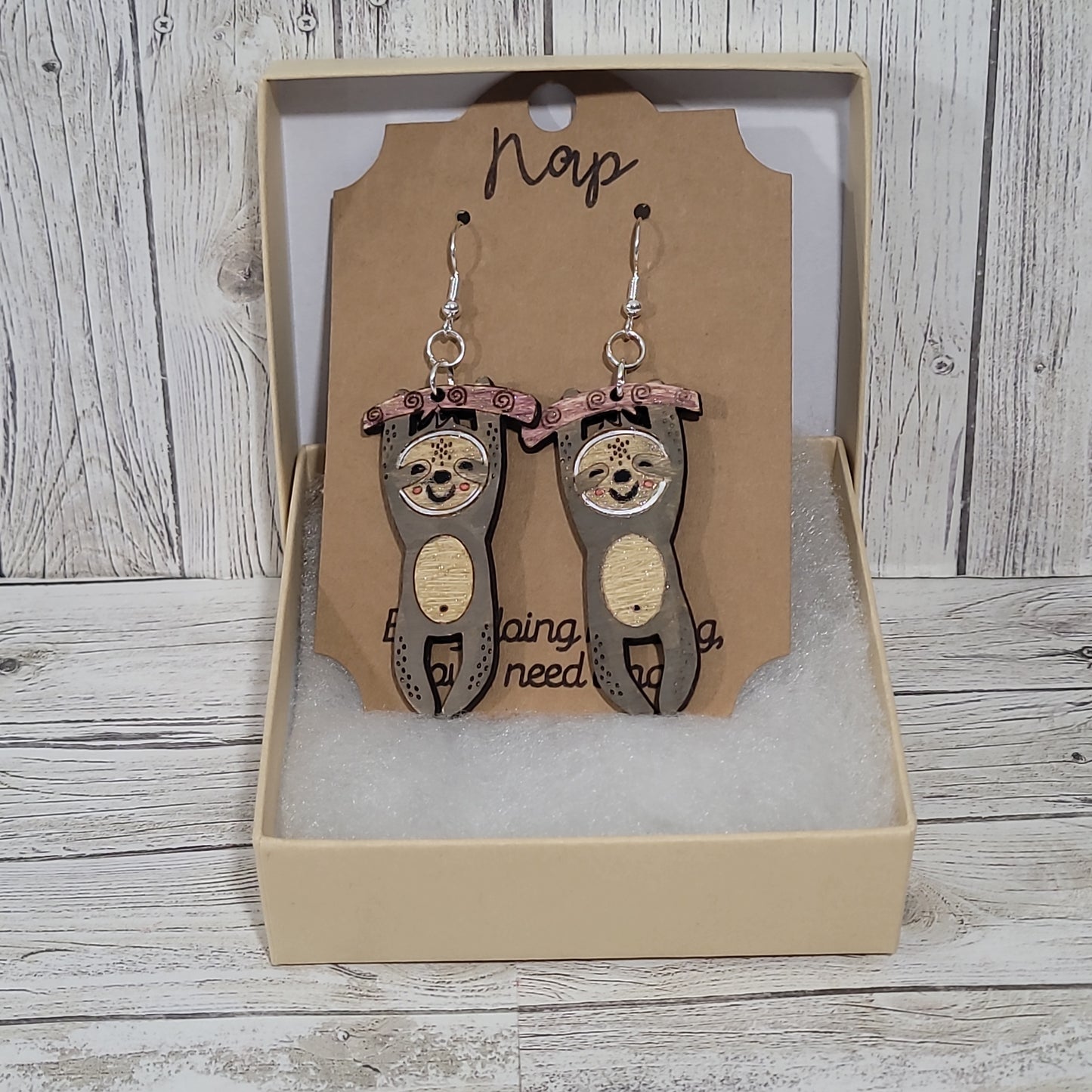 Sloth Earrings