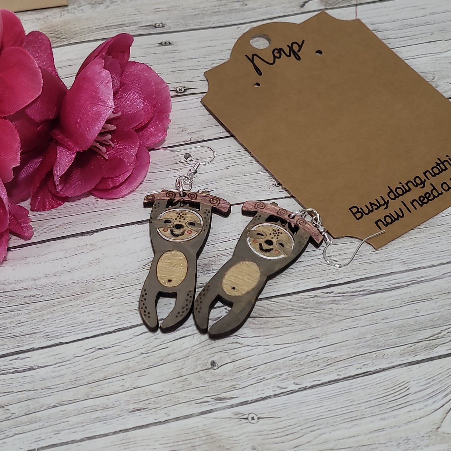 Sloth Earrings