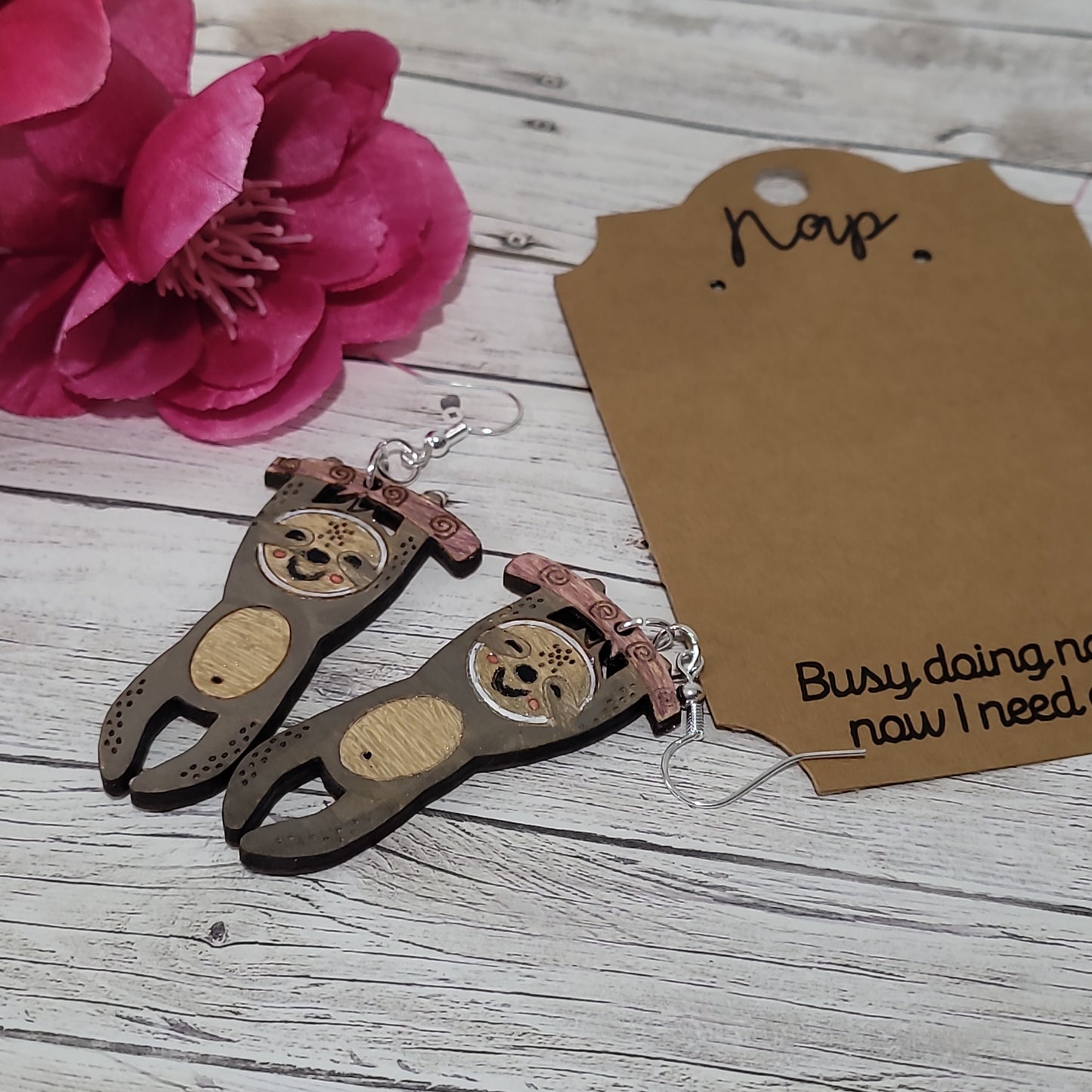 Sloth Earrings