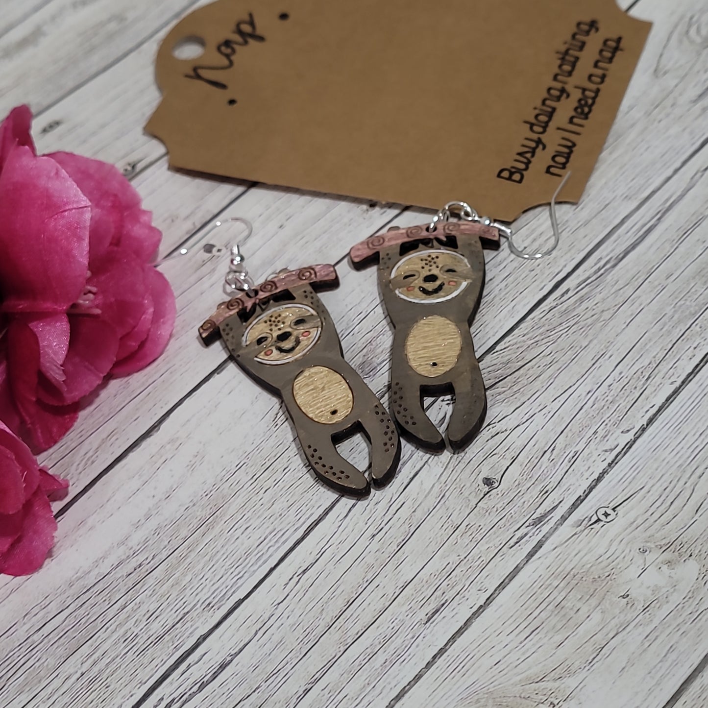 Sloth Earrings