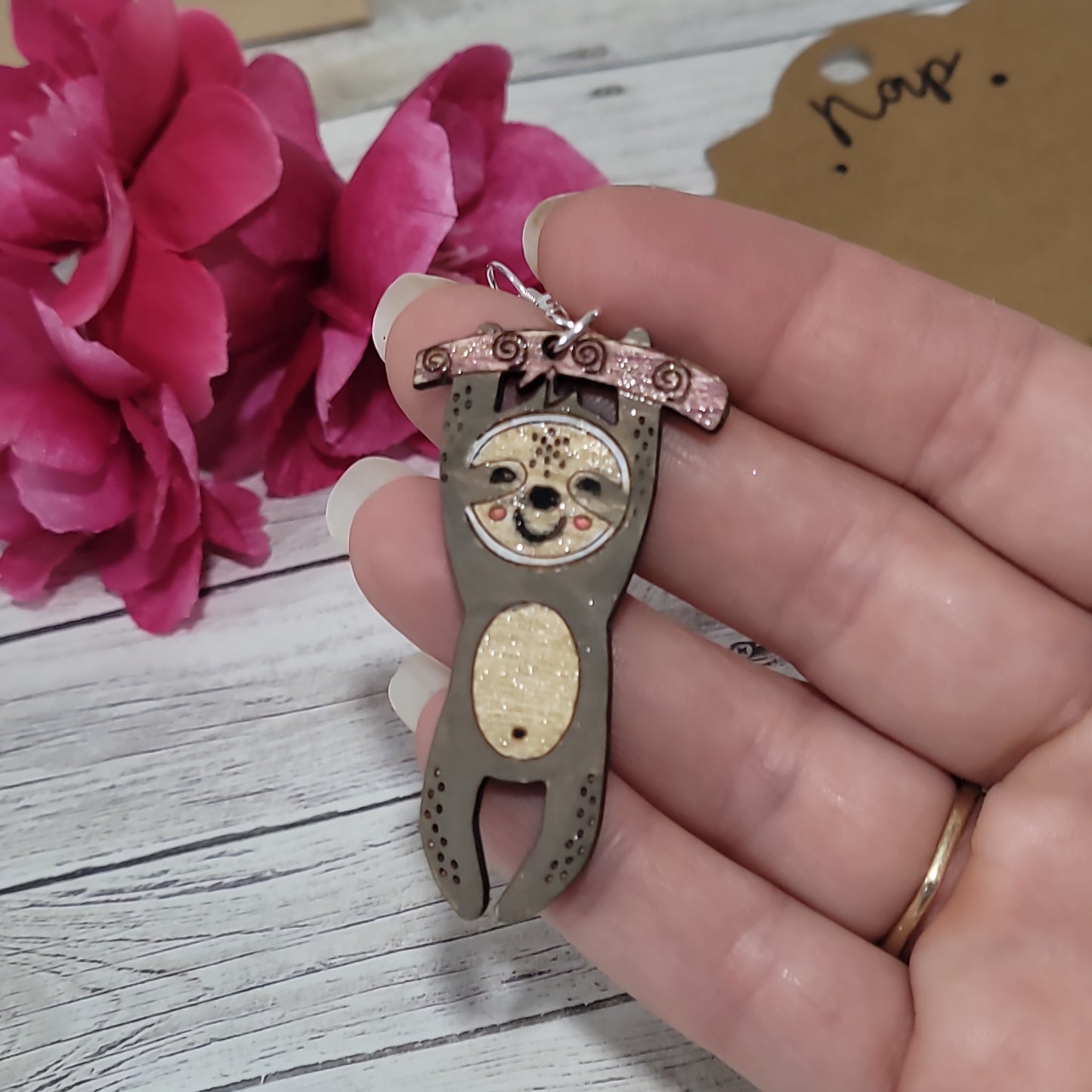 Sloth Earrings