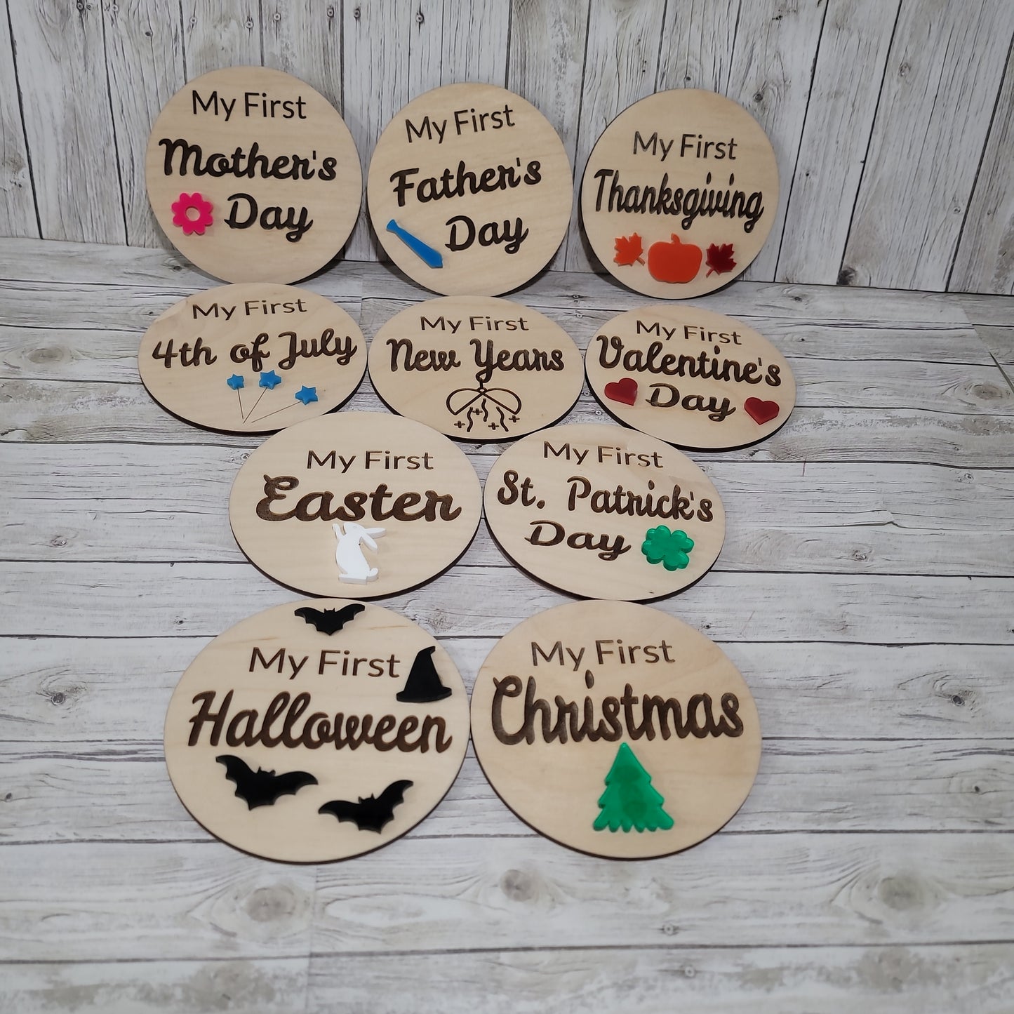My First Holiday Milestones