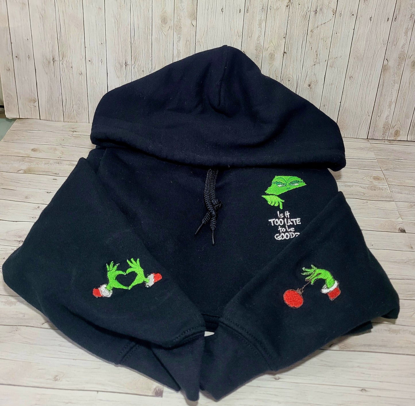 Is it to late too be Good Christmas Hoodie