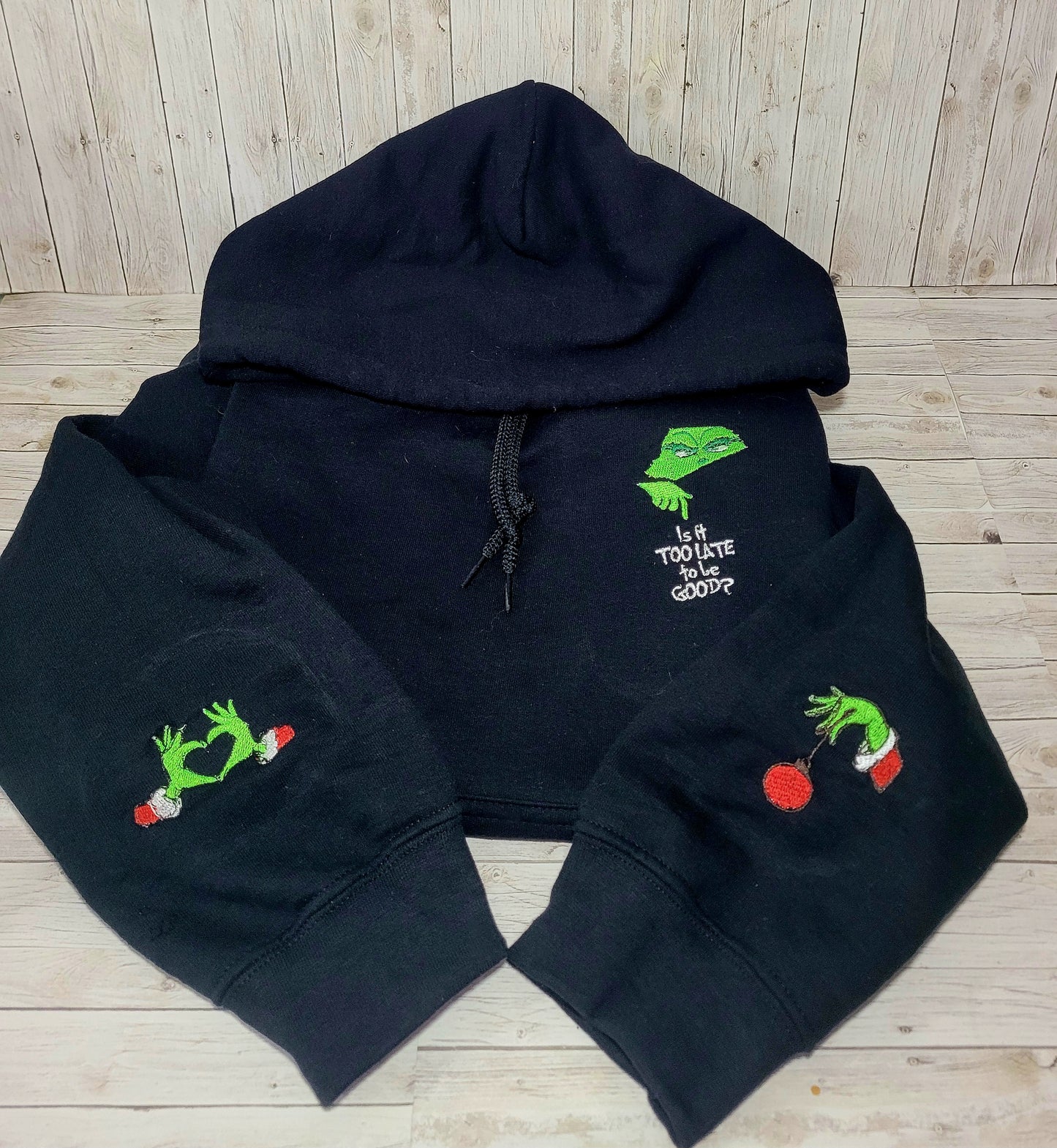 Is it to late too be Good Christmas Hoodie