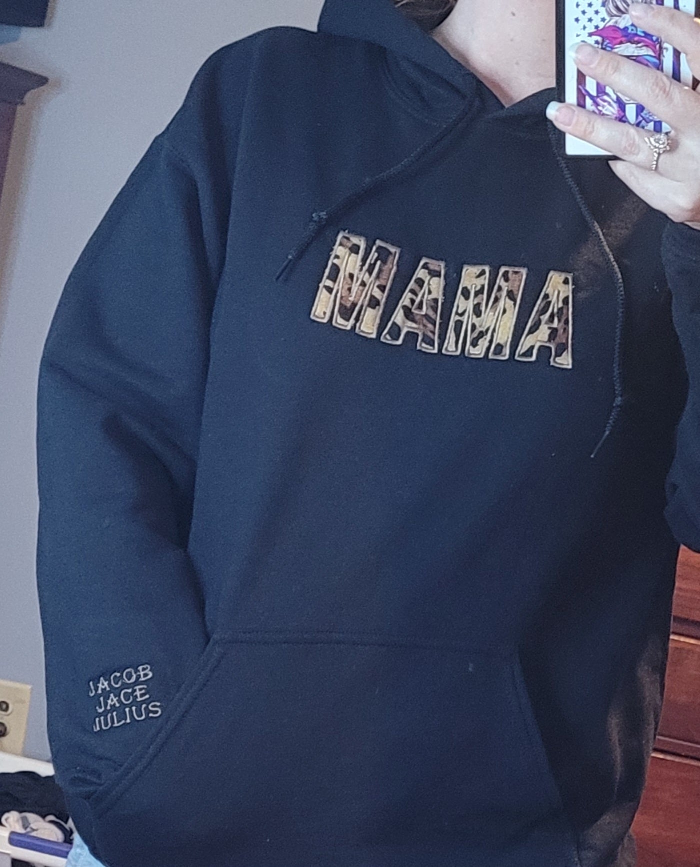 Leopard Mama Hoodie