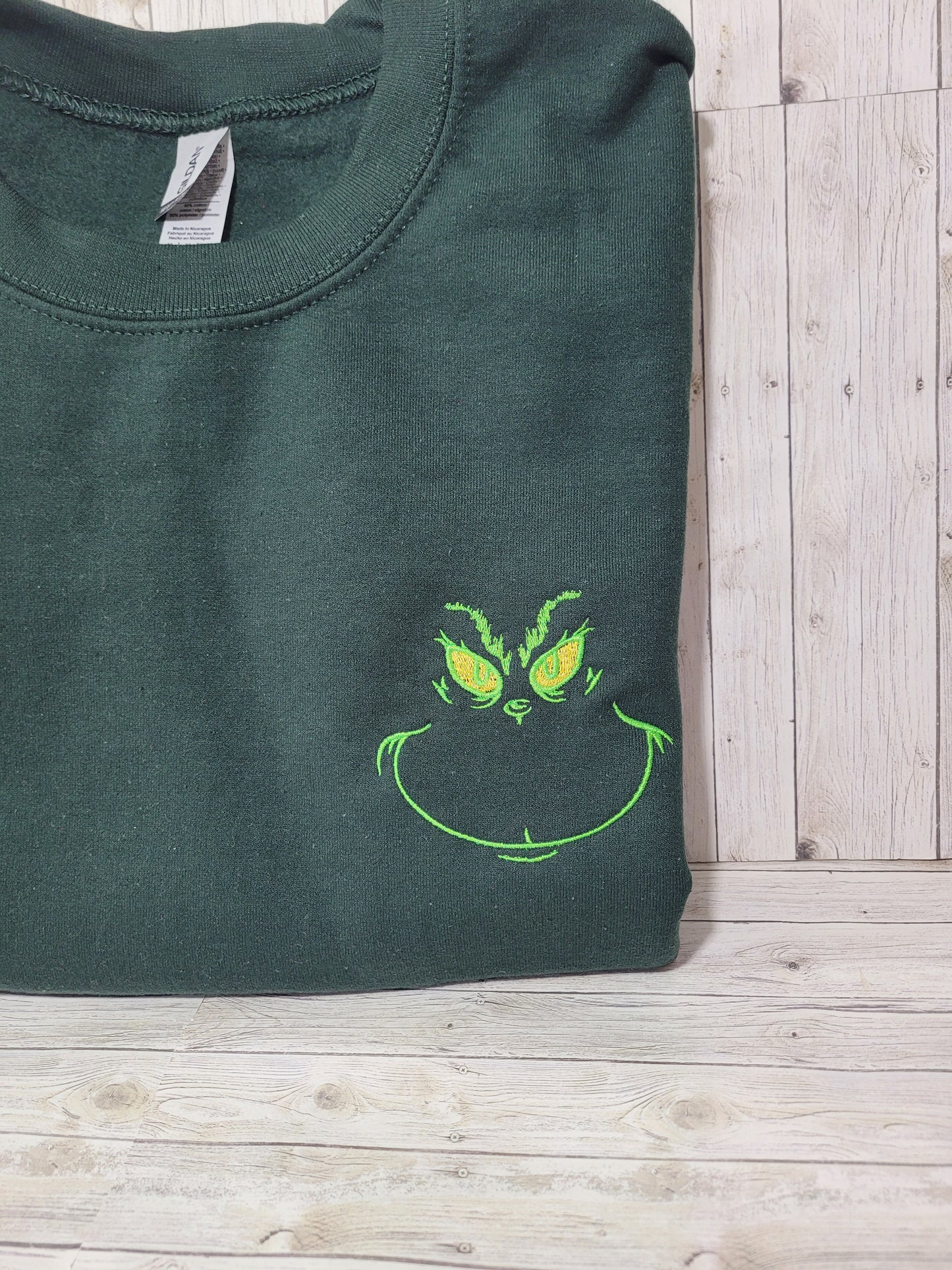 Embroidered Sweatshirt – Funny Christmas Holiday Sweater