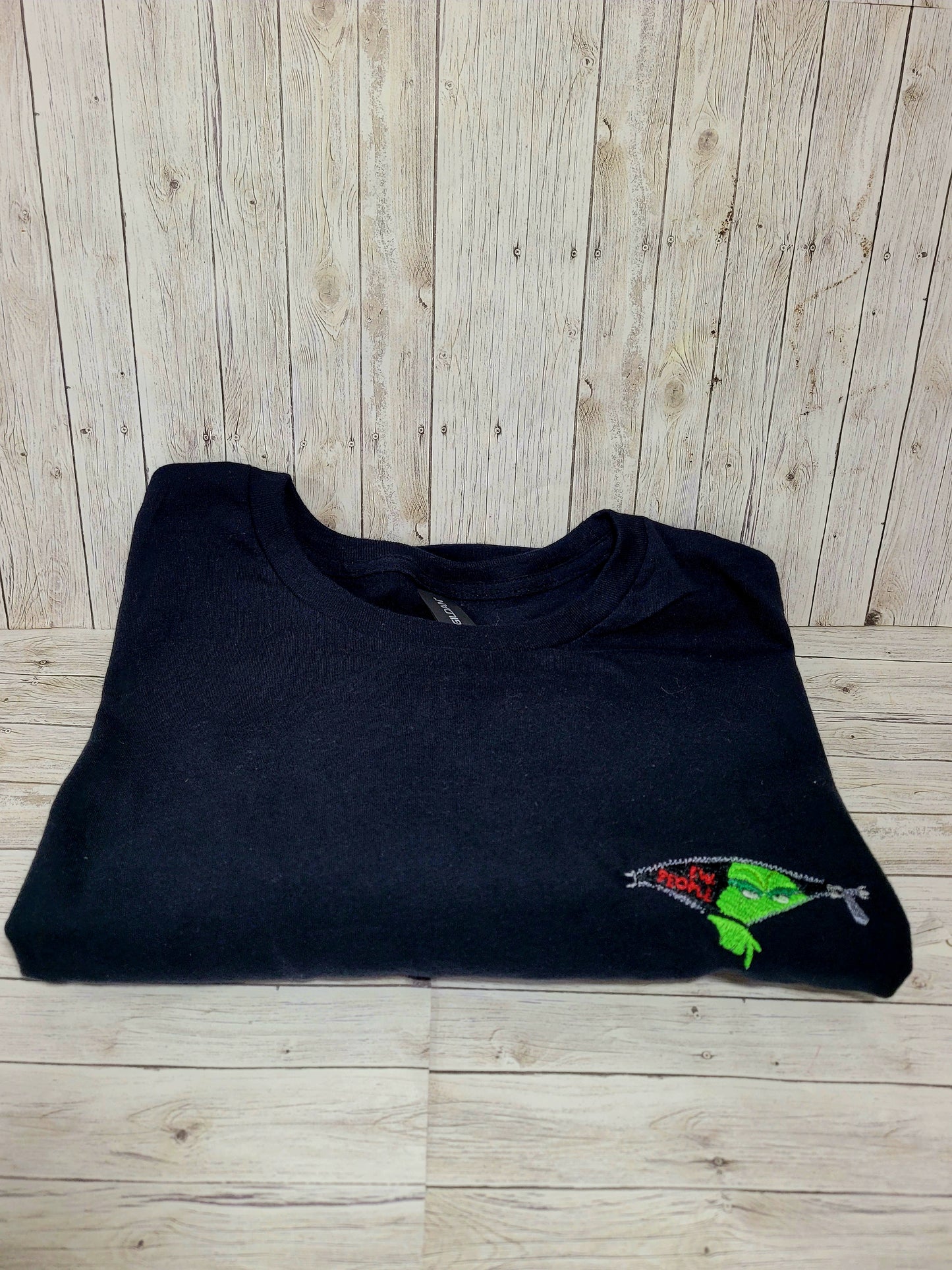 “Eww, People” Embroidered Long Sleeve Shirt – Funny Holiday Top