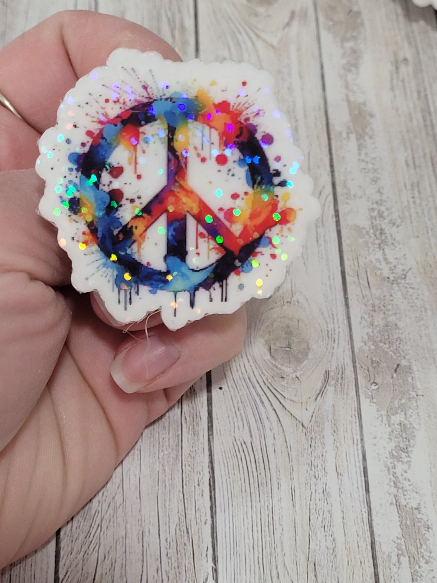 Peace Sign Car Fresheners – Colorful Hanging & Vent Clip