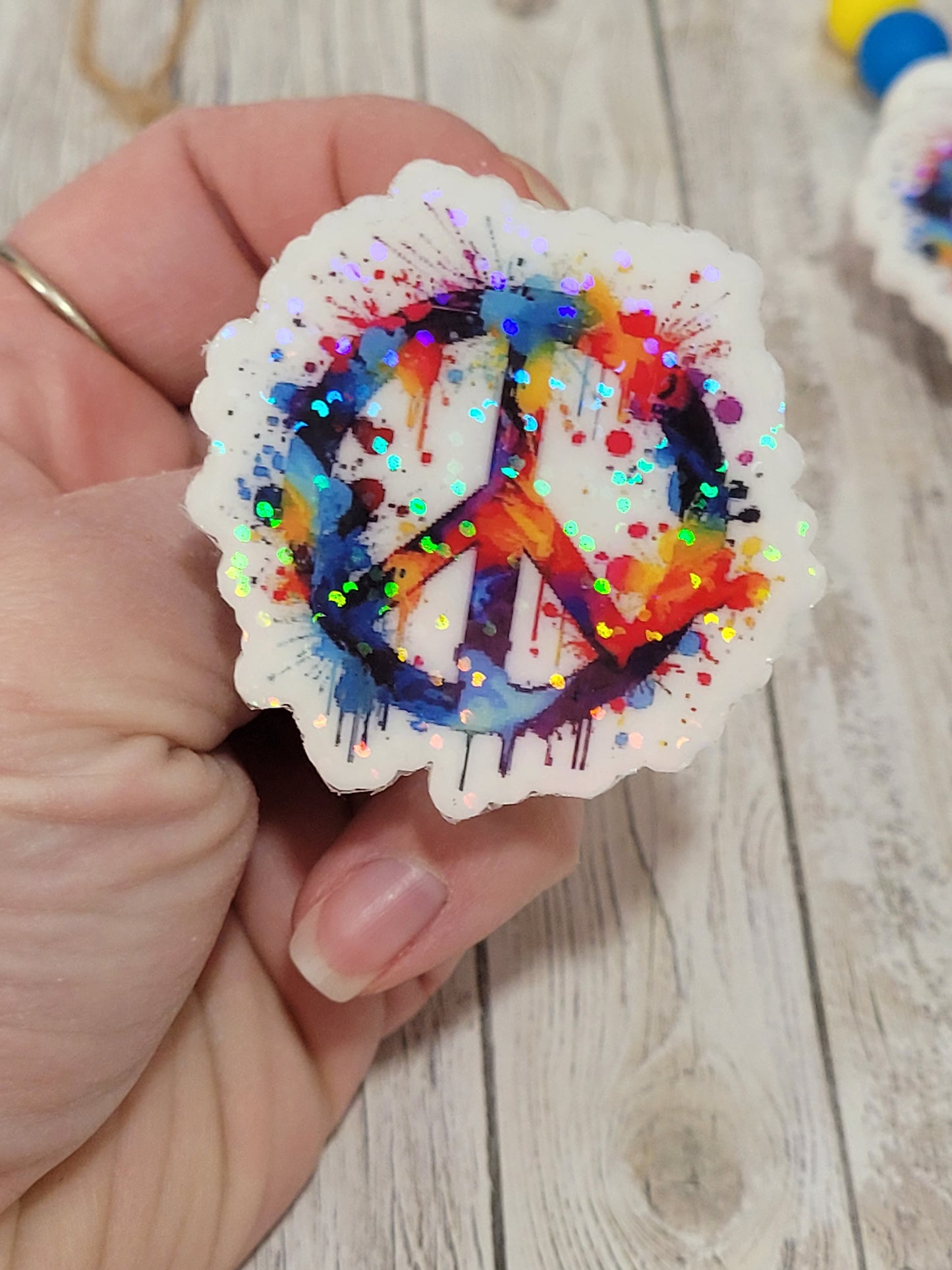 Peace Sign Car Fresheners – Colorful Hanging & Vent Clip