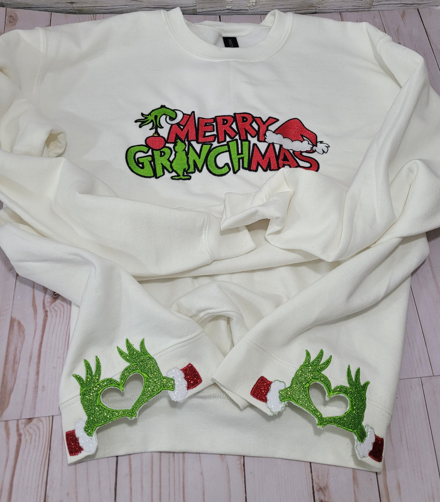 Merry Grinchmas Sweatshirt – Funny Holiday Pullover 🎄💚