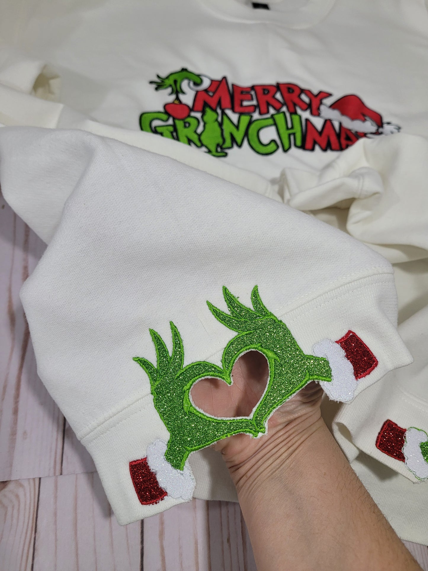 Merry Grinchmas Sweatshirt – Funny Holiday Pullover 🎄💚