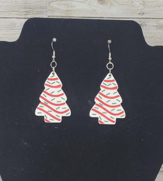 Christmas Tree Earrings – Festive Holiday Dangle Jewelry 🎄✨
