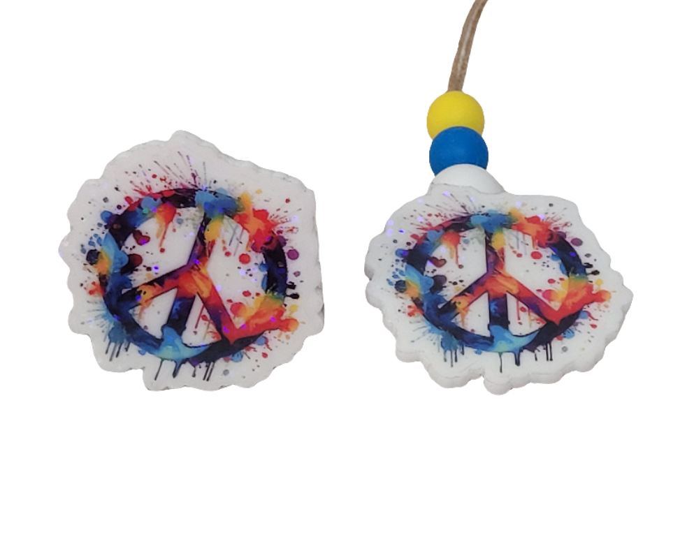 Peace Sign Car Fresheners – Colorful Hanging & Vent Clip