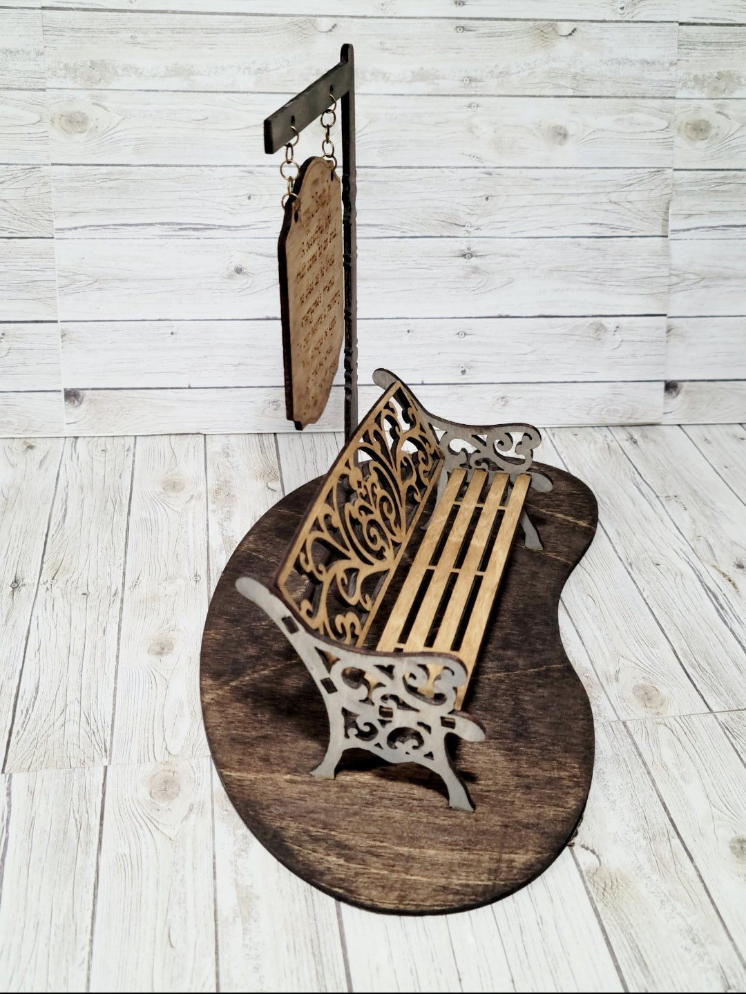 Christmas In Heaven Bench