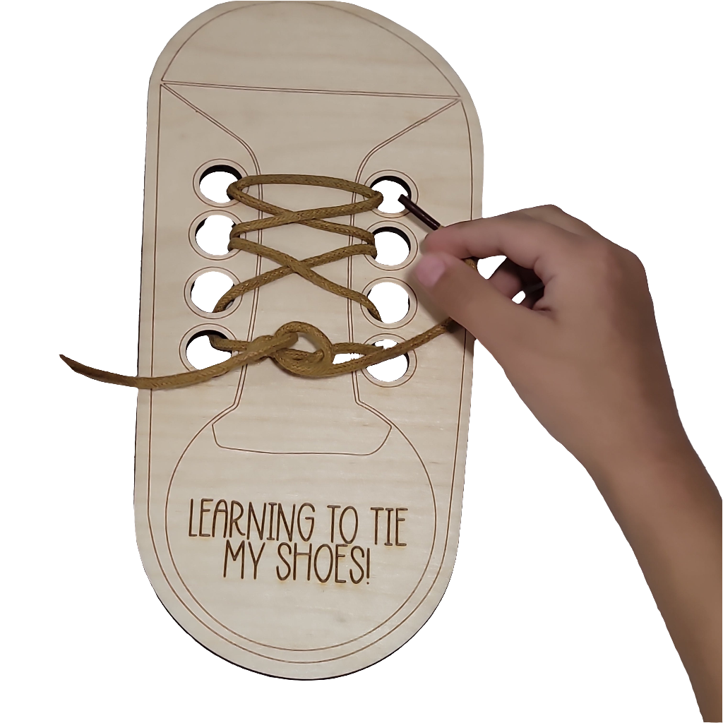 Learn to tie your shoe