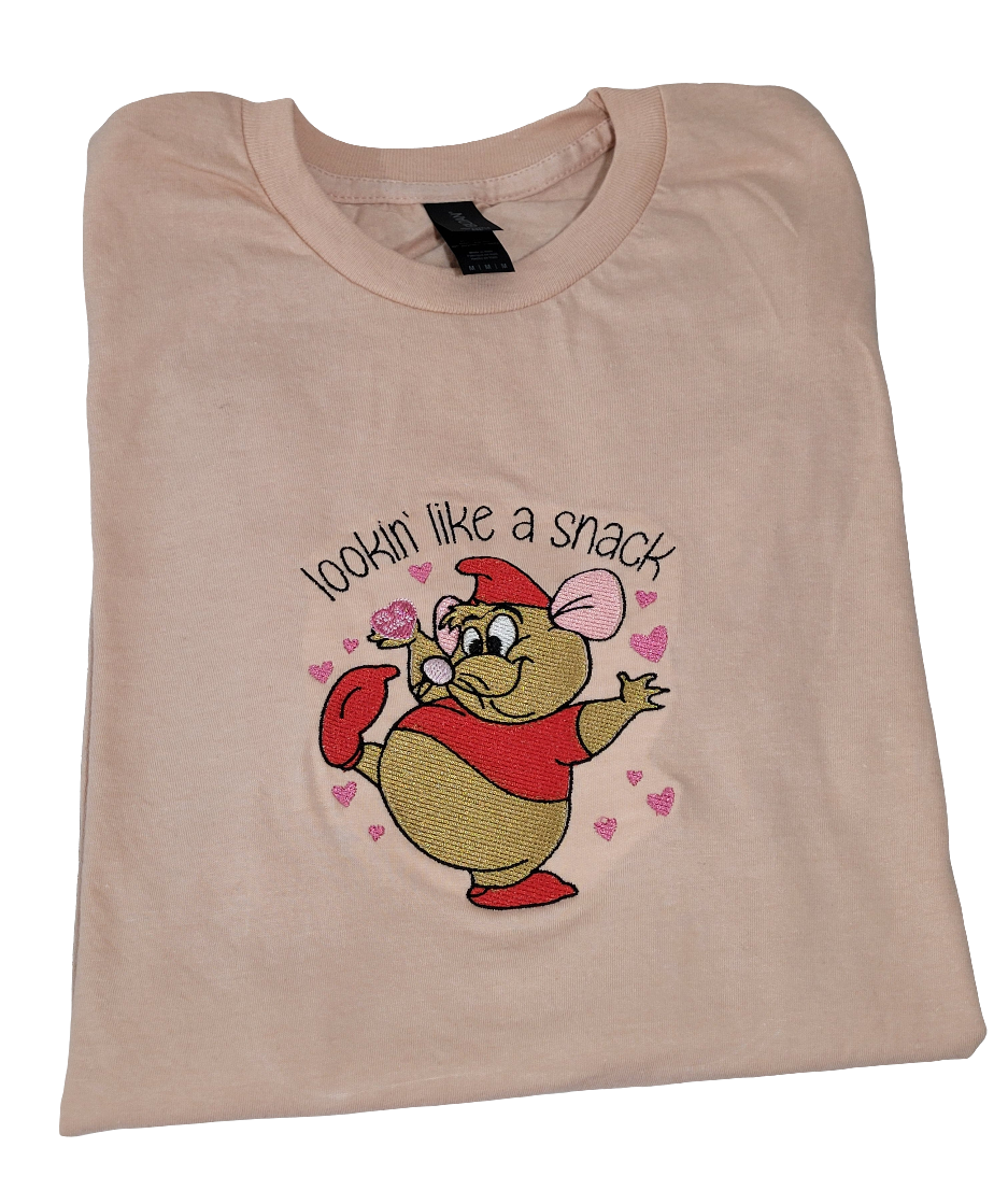 Lookin’ Like a Snack Embroidered T-Shirt