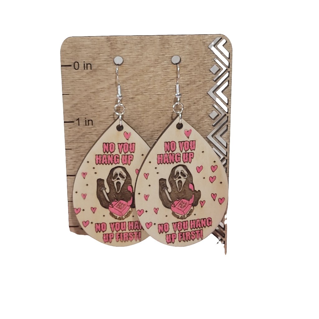 No You Hang Up Earrings