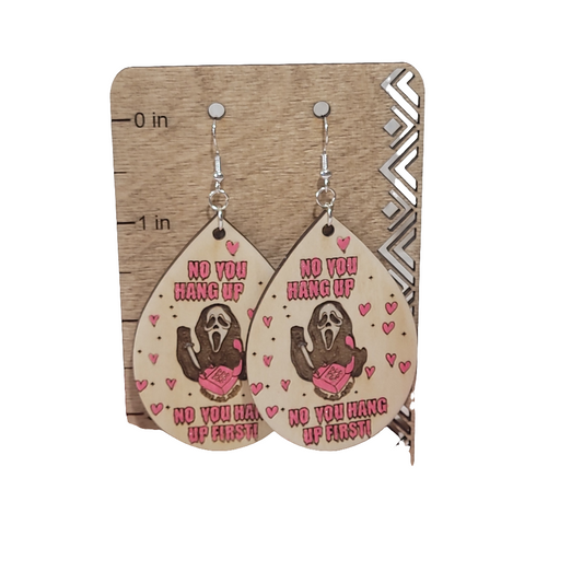 No You Hang Up Earrings