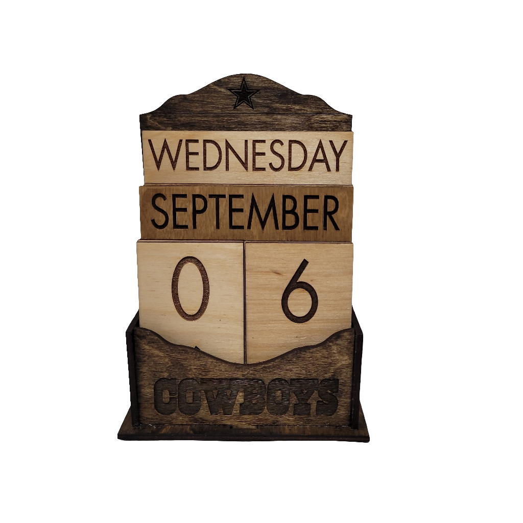 Sports Team Desk Calendar