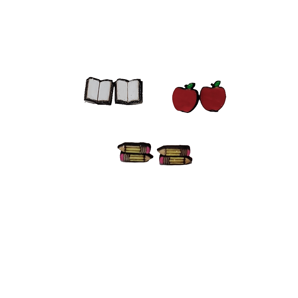 Teacher earrings