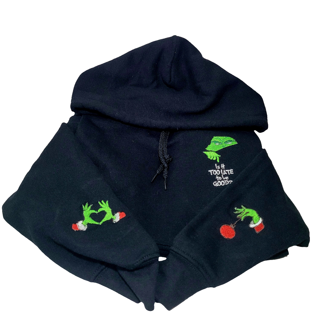 Is it to late too be Good Christmas Hoodie
