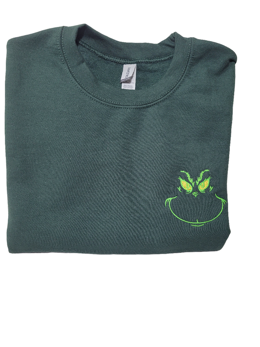 Embroidered Sweatshirt – Funny Christmas Holiday Sweater