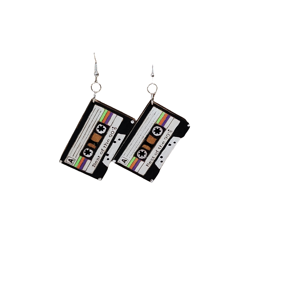 Cassette Tape Earrings