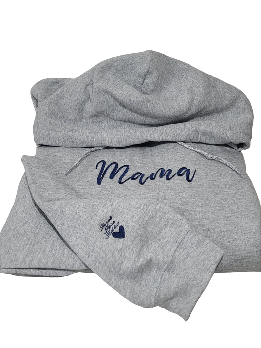Personalized Mama Embroidered Sweatshirt – Custom Kids’ Names