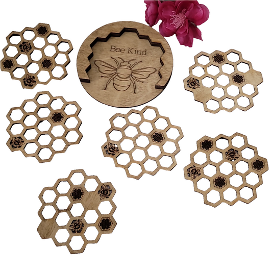 Honey Bee Coasters